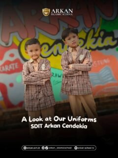Halo Ayah Bunda, berikut seragam Siswa-Siswi SDIT Arkan Cendekia yaa. Lucu sekali yaaa 🤭

Udah kebayang kan gimana kalau si kecil pakai seragam Arkan tahun depan, pantau terus pembukaan SPMB tahun ini yaa 👀🙌🏻

Eh, tapi ternyata masih ada satu seragam lagi yang belum kita spill nih 👀
Penasaran? Tunggu postingan berikutnya yaa! 🤭

#arkanislamicschool #sdit #sekolahislam #sekolahdasar #bekasi