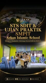 Setiap ujian adalah bagian dari perjalanan belajar. ✨

Siswa-siswi SD Arkan melaksanakan Sumatif Tengah Semester (STS), sementara siswa-siswi SMP mengikuti Ujian Praktik sebagai bagian dari proses mengaplikasikan ilmu dan keterampilan yang telah dipelajari.

Bukan sekadar tentang hasil, tetapi tentang usaha, tanggung jawab, dan kejujuran dalam proses.

Semoga setiap ikhtiar menjadi pengalaman berharga dan ilmu yang bermanfaat. 🤲🏻

بَارَكَ اللَّهُ فِيكُمْ

#arkanislamicschool #arkancendekia #sekolahsunnah #sts #bekasi