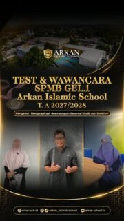 Alhamdulillah, rangkaian Test & Wawancara SPMB Gelombang 1 telah terlaksana dengan baik. 🤍

Hari ini menjadi bagian dari proses untuk mengenal lebih dekat calon peserta didik sekaligus mempersiapkan langkah awal mereka bersama Arkan Islamic School. Bukan sekadar tentang hasil, tetapi juga tentang mengenal potensi, kesiapan, dan karakter setiap ananda. 🌱

Jazakumullaahu khairan katsiran kepada Ayah, Bunda, dan seluruh calon peserta didik yang telah menjadi bagian dari proses ini. Semoga Allah ﷻ memberikan hasil terbaik serta memudahkan setiap langkah menuju pendidikan yang penuh keberkahan.

Baarakallaahu fiikum. 🤍

#spmb #arkanislamicschool #smpitarkancendekia #sekolahsunnah #sekolahbekasi