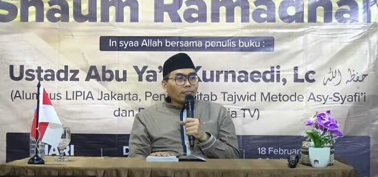 Bimbingan Shaum Ramadhan Bersama Ustadz Abu Ya’la Kurnaedi, Lc