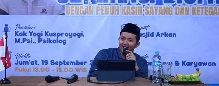 Mendidik Generasi Digital Dengan Penuh Kasih Sayang & Ketegasan Bersama Kak Yogi Kusprayogi, M.Psi.