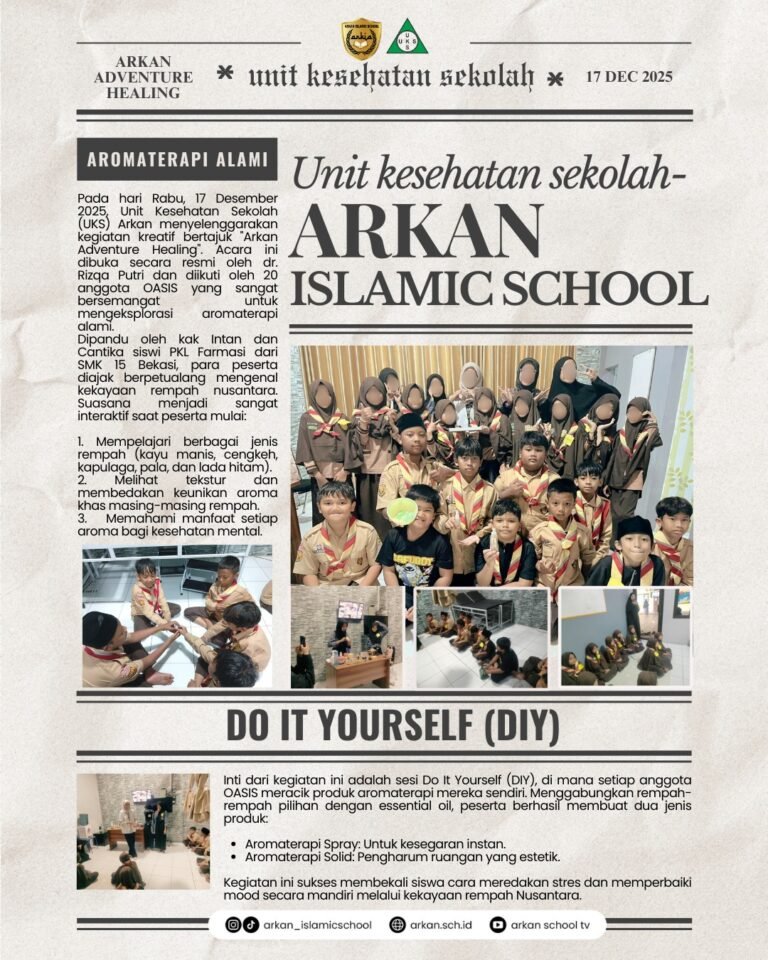 Unit Kesehatan Sekolah (UKS) Arkan