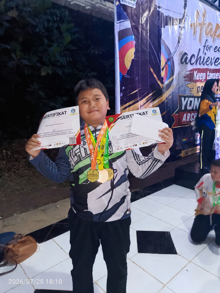 Peserta Didik SDIT Arkan Cendekia Raih Juara 1 pada YONKOMLEKAD Archery Championship 2026